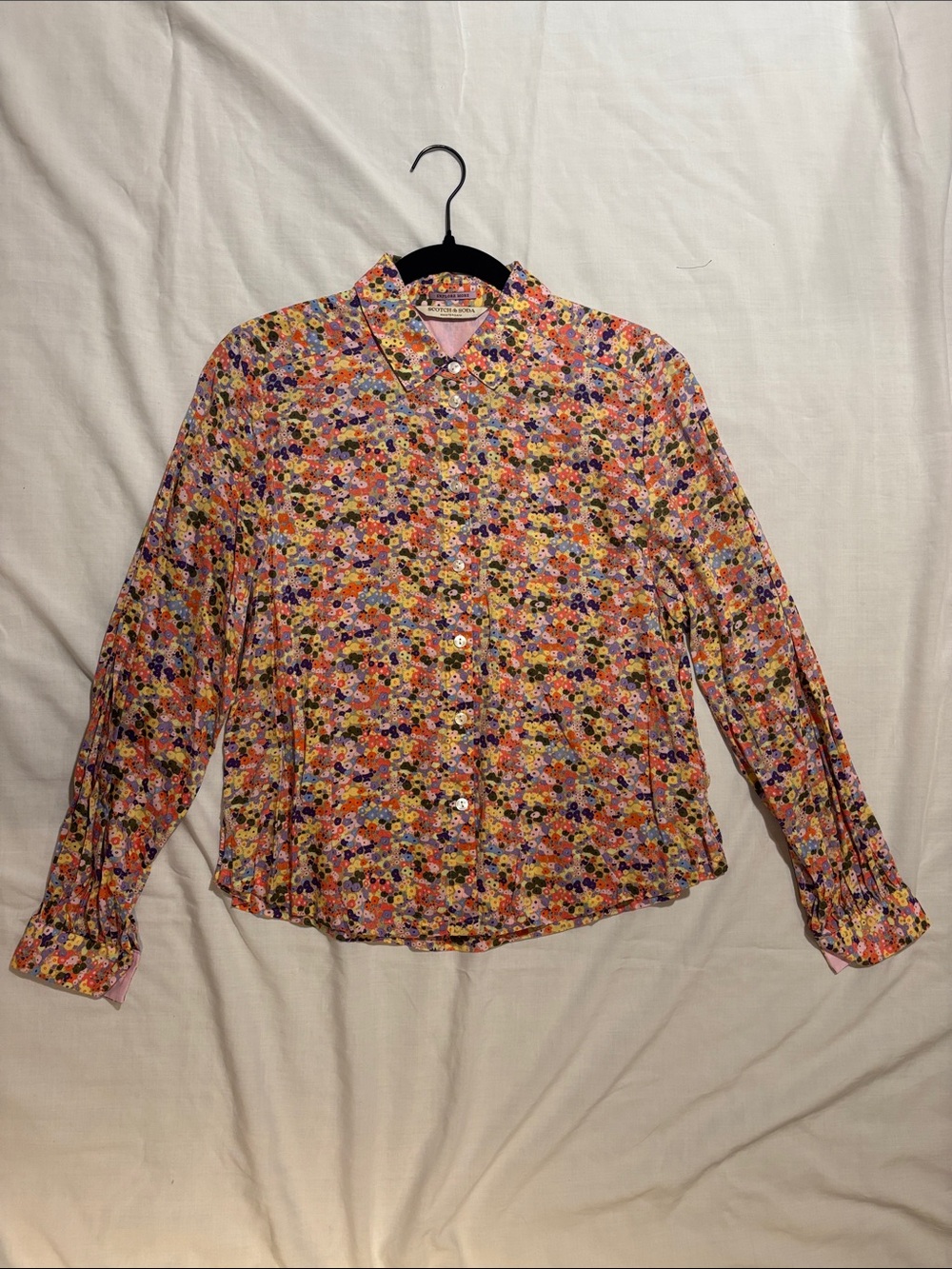 Scotch & Soda Multicolor Floral Button-Down Shirt
